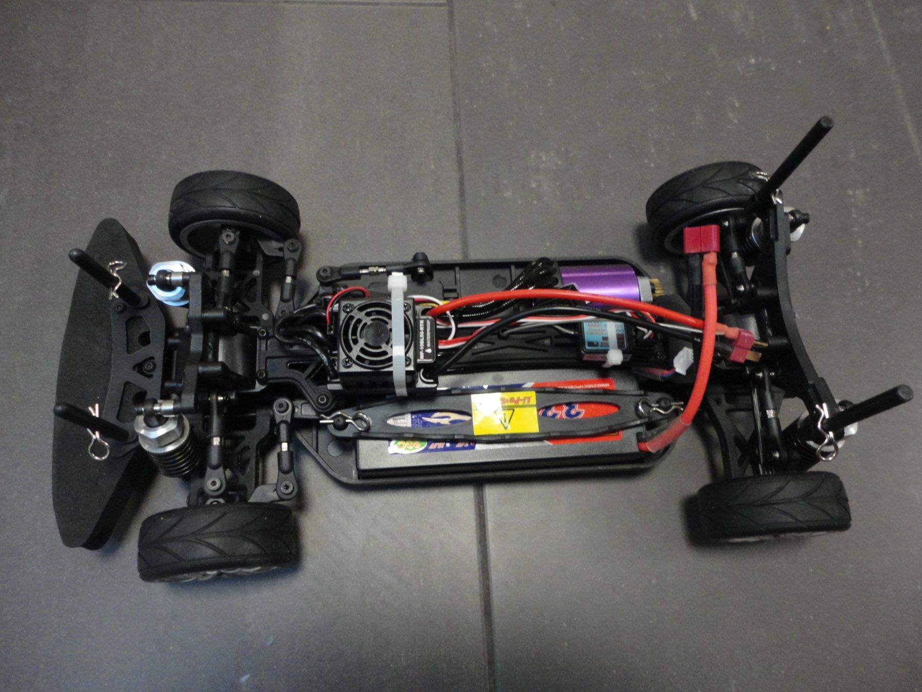 Modellismo RC: 1:10 Brushless 4WD Komplett Set NEU – Nuovo e nell'imballaggio originale da Horgen venduto da RcModell 4