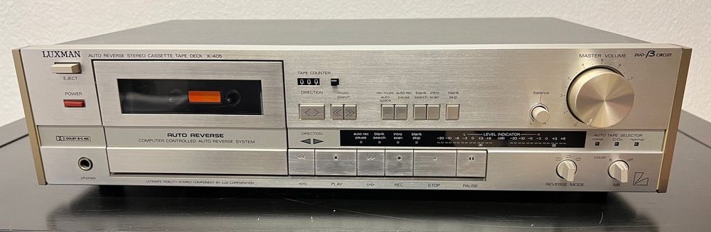 Luxman K-405 Auto Revers Stereo Cassette Tape Deck (Gebraucht) in ...