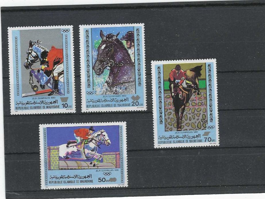 Tutti i francobolli: MAURETANIEN 1980 ** SPRINGREITEN / PFERDE – Nuovo (secondo la descrizione) da Dintikon venduto da bonita099