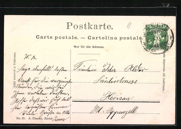 Cartoline postali: AK Glarus, Hotel Glarnerhof mit Wiggis – Usato da Berlin venduto da bartko-reher 1