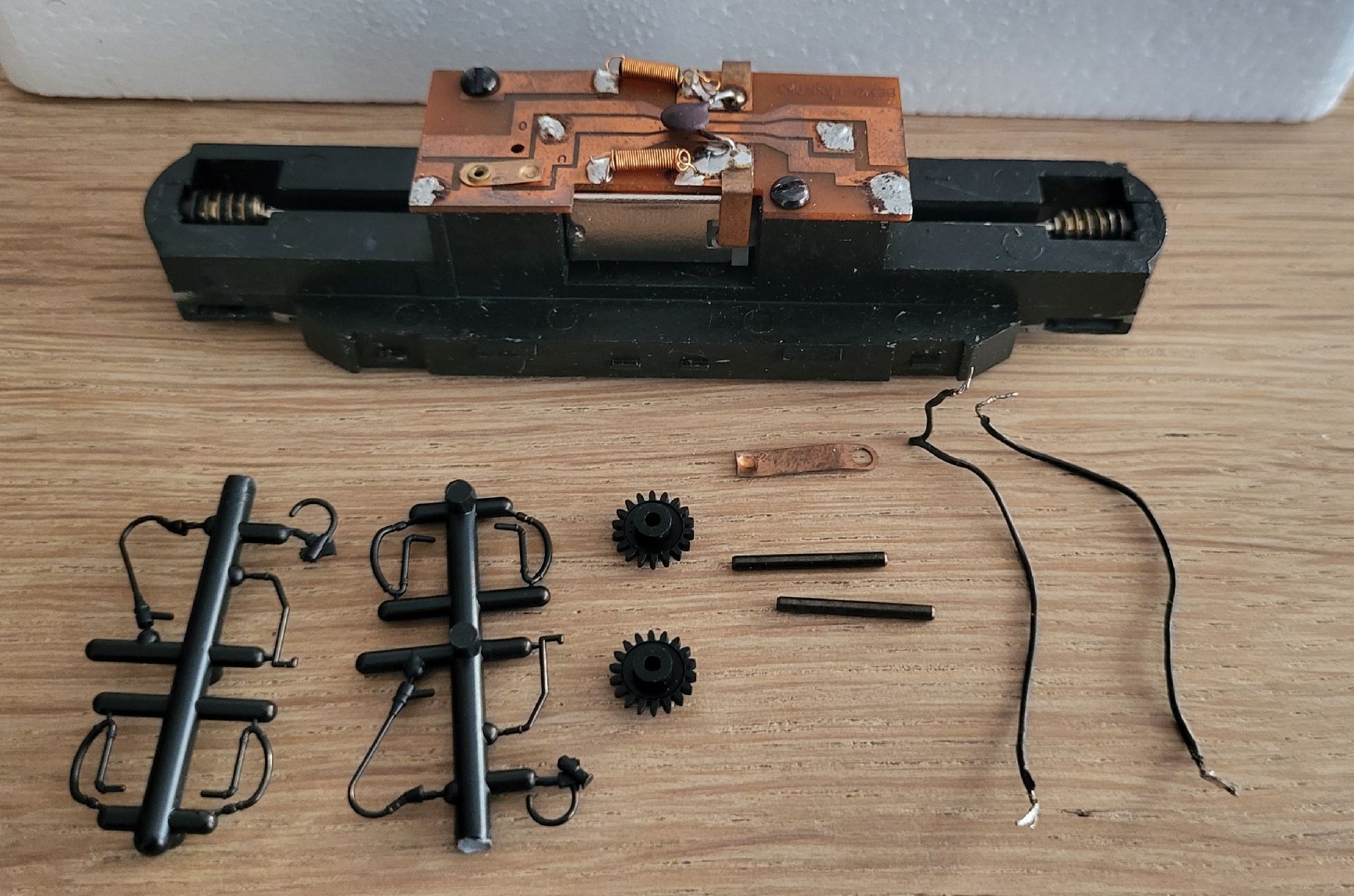 Bemo Chasis mit Motor/ Platine für RhB Krokodil H0m (Gebraucht) in ...