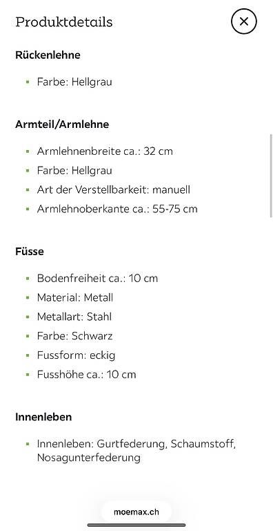Divani: Ecksofa In Hellgrau Mit Schlaffunktion Webstoff Grau – Usato da Zug venduto da dob_bvq8 4