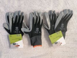 3 Paar Arbeitshandschuh Gr. 8/M Handschuhe