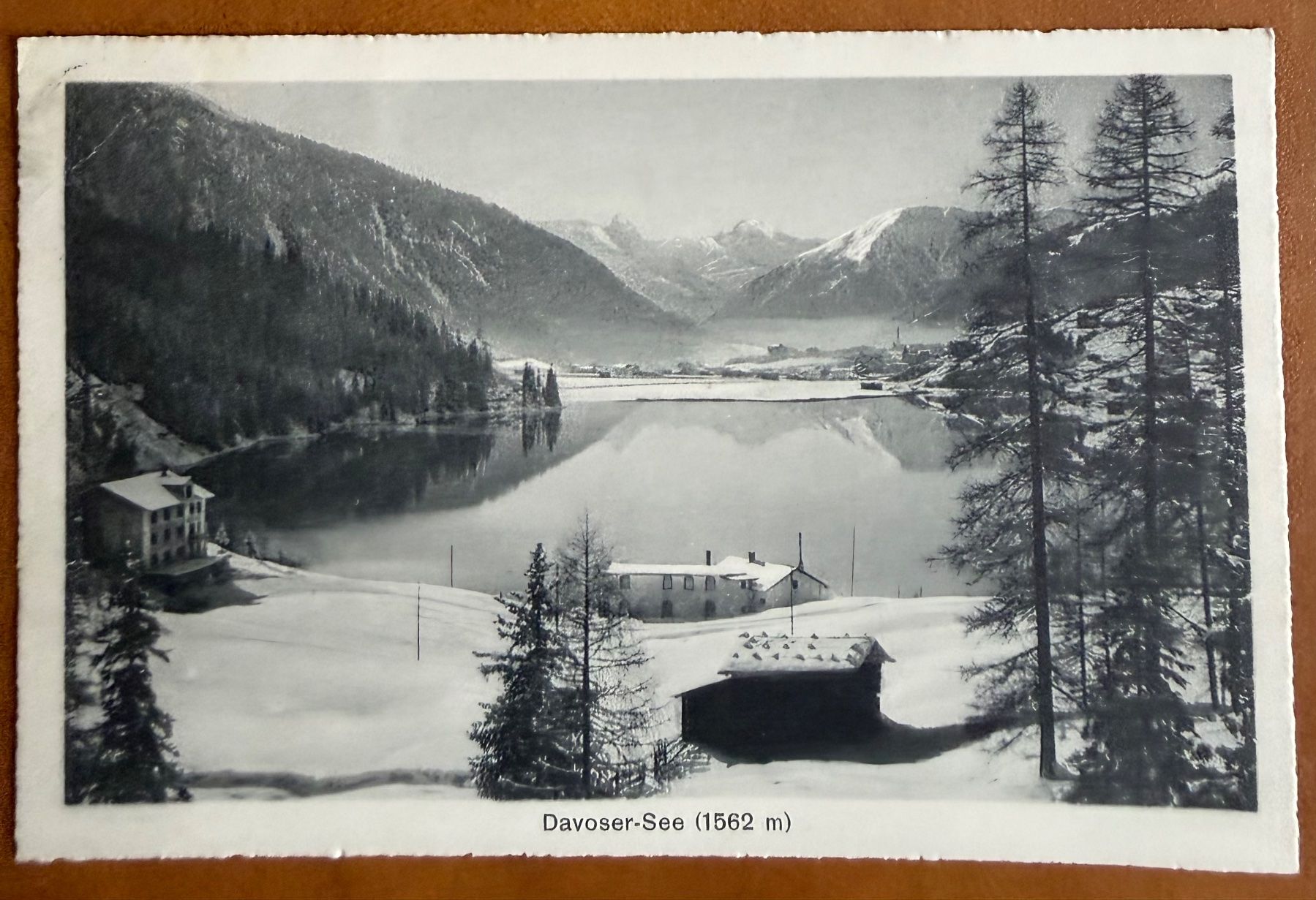 Cartoline postali: Davos - Davosersee 1914 – Usato da Lutry venduto da Ediego