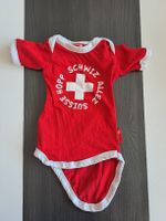 Baby Body Schweiz Motiv Grösse 50/56 Rot, Baby Kleid