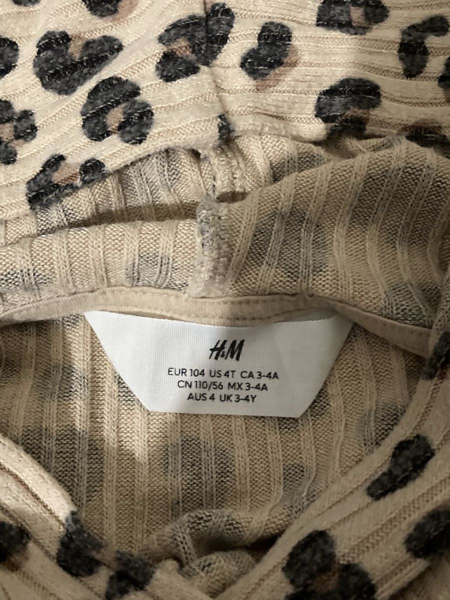H&M Pulls et sweat-shirts: Pulli mit Leopardenmuster Gr. 104 – D'occasion à Zürich par Ekka 1