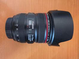 Canon EF 24-70mm f/4L IS USM Macro – Komplett-Set inkl. OVP