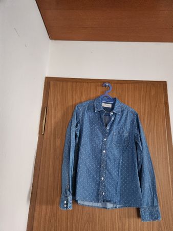 Chemise en jean WEEKEND MaxMara imprimé étoiles taille 40