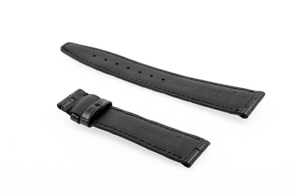 Bracciali & Braccialetti: IWC black leather strap 20mm NEW – Nuovo (secondo la descrizione) da Epalinges venduto da bracelet123 1
