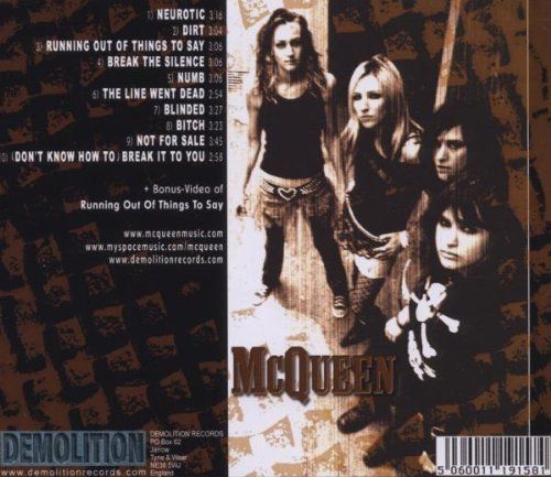 CDs: CD McQueen - Break the silence – Gebraucht aus Möriken AG von mineralia 1