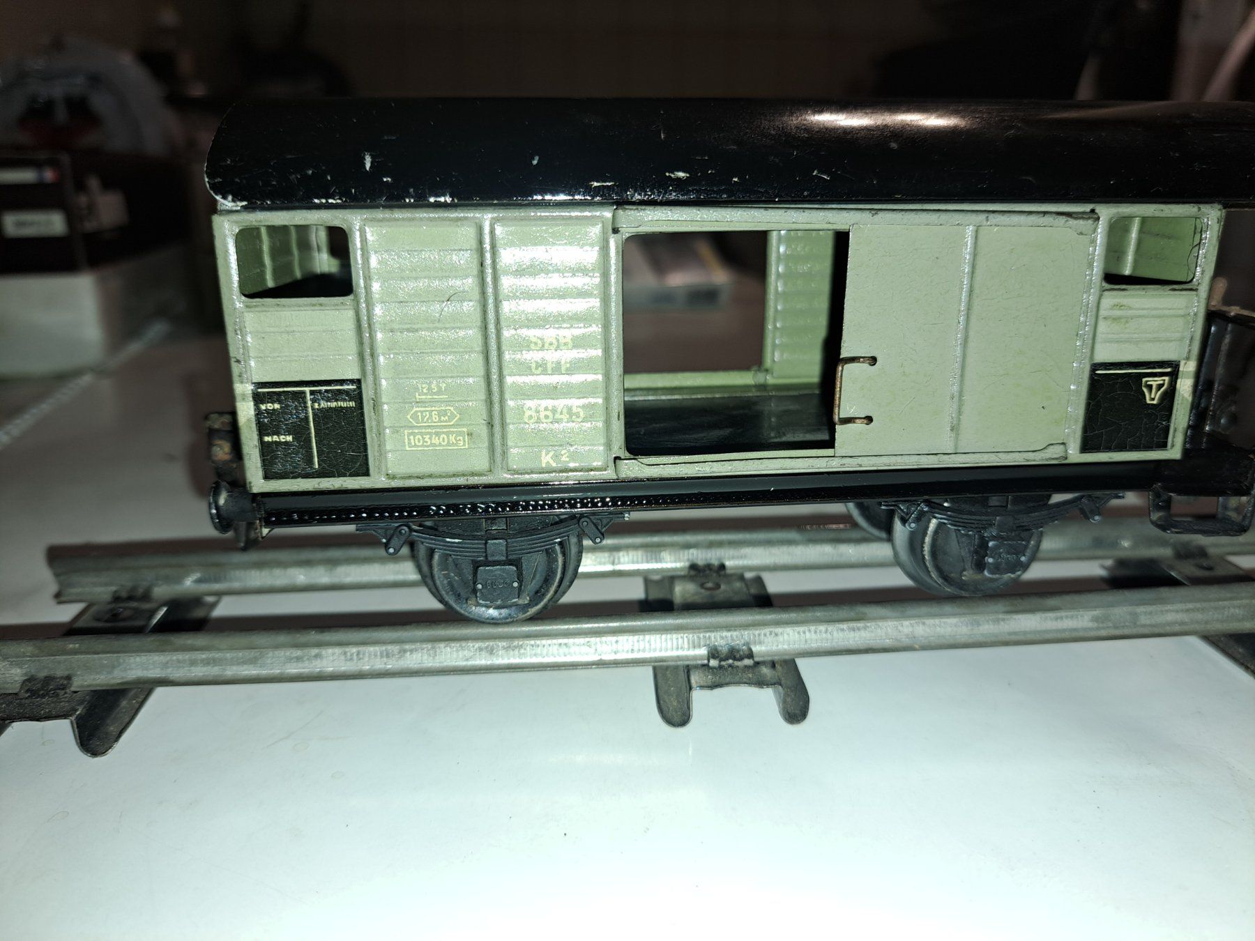 Buco Modelleisenbahnen: Spur 0 Güterwagen SBB – Gebraucht aus Schwanden GL von roerich20 4