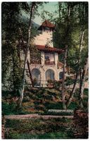 Interlaken, Talstation Harder Bahn, geschätzt um 1920