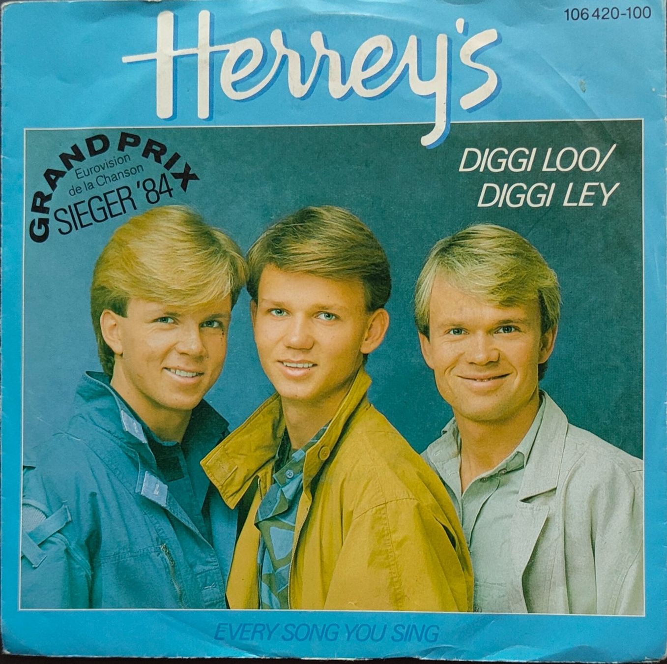 Schallplatten: Vinyl Single Herrey's - Diggi Loo/Diggi – Gebraucht aus Langenthal von Modo39