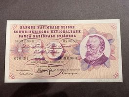 10 Franken Note 2Stk. 90 O 70887 + 70888     Preisvorschlag?