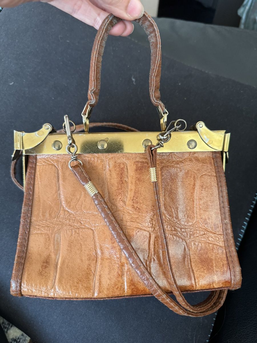 Borse da donna: Vintage Ledertasche by Firenze Tasche – Usato da Obfelden venduto da tan_9lj9 2