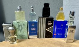 6 x Parfum-Miniatur Herrendüfte Parfumminiatur