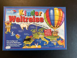 Noris Kinder-Weltreise Lernspiel für Kids, inkl. Spielplan 4