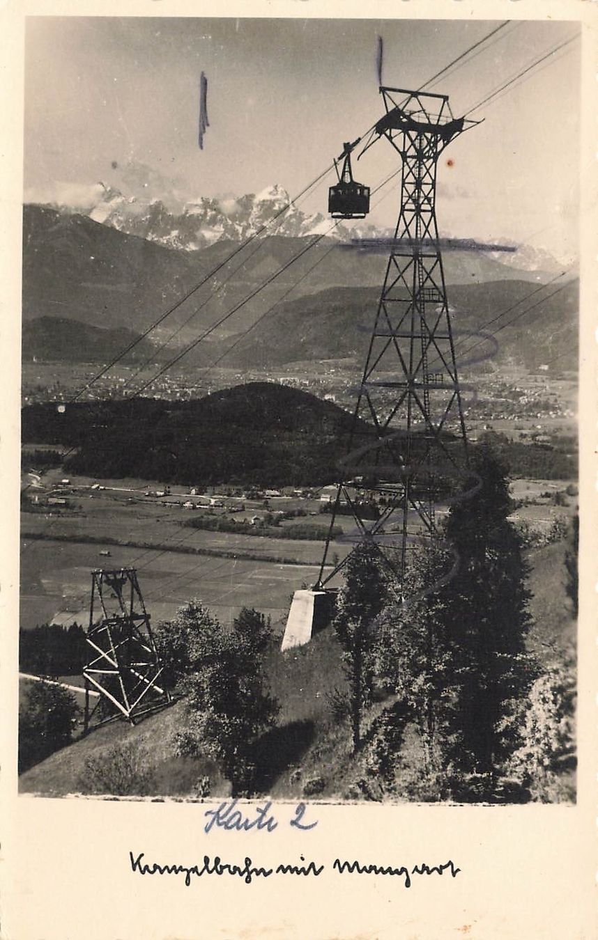 Cartoline postali: Männedorf ZH Luftseilbahn Panorama – Usato da Biasca venduto da Blenio71