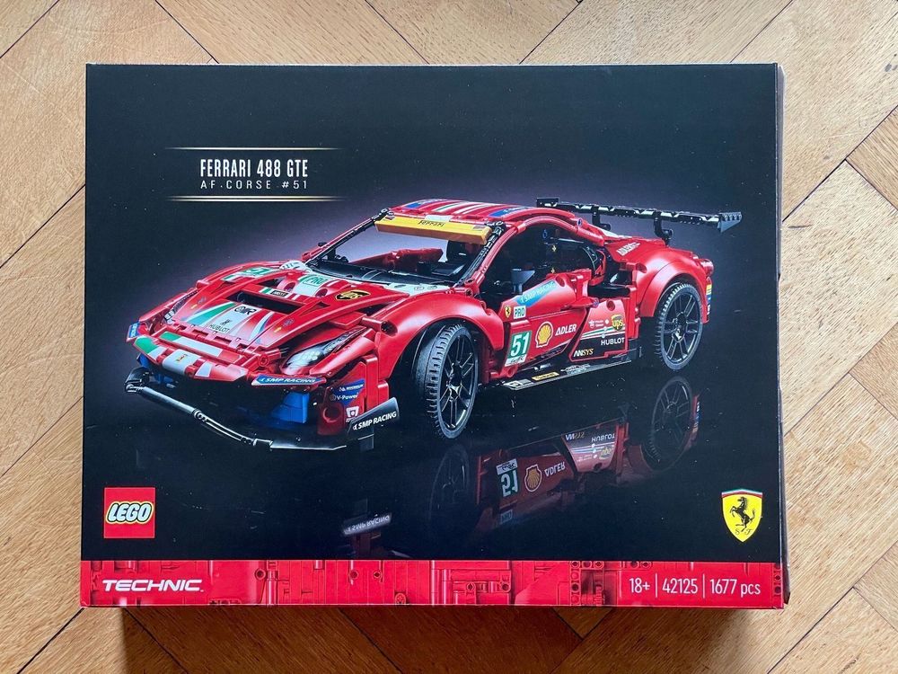 Lego 42125 Technik Ferrari 488 GTE | Kaufen auf Ricardo