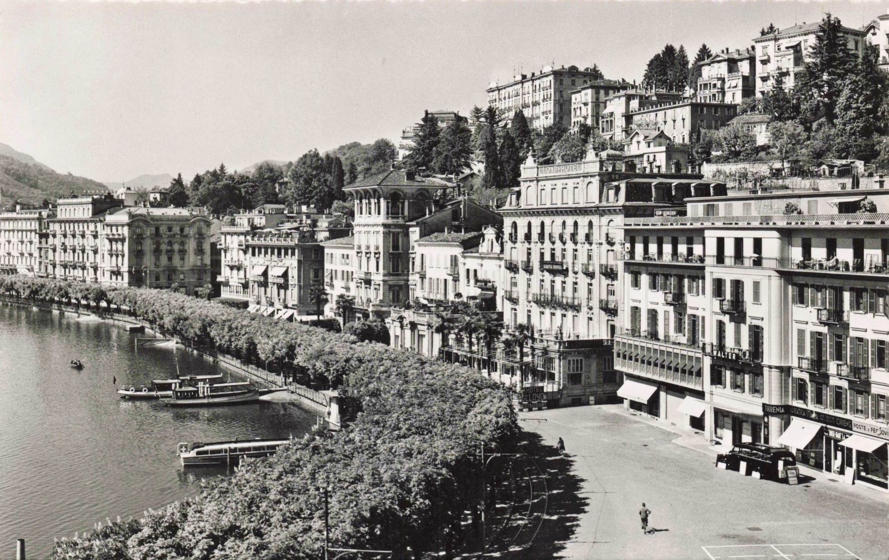 Ansichtskarten: Lugano – Gebraucht aus Biasca von Blenio71