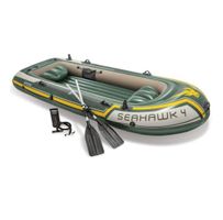 Schlauchboot Intex Seahawk 4 mit Paddel und Pumpe