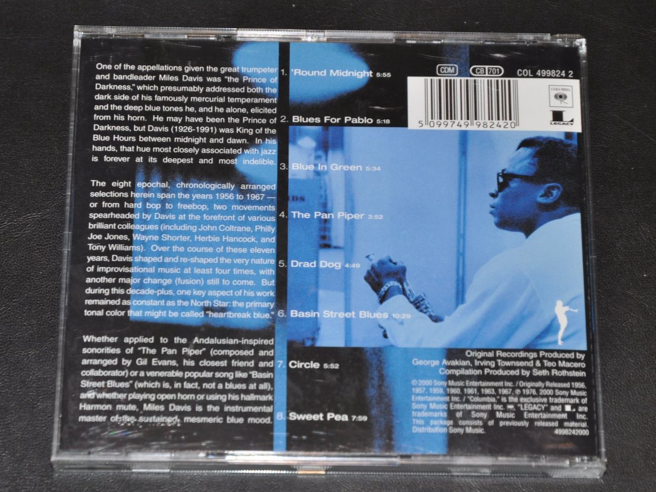 CDs: CD Miles Davis - Blue Miles – D'occasion à Boll par Theodora15 1