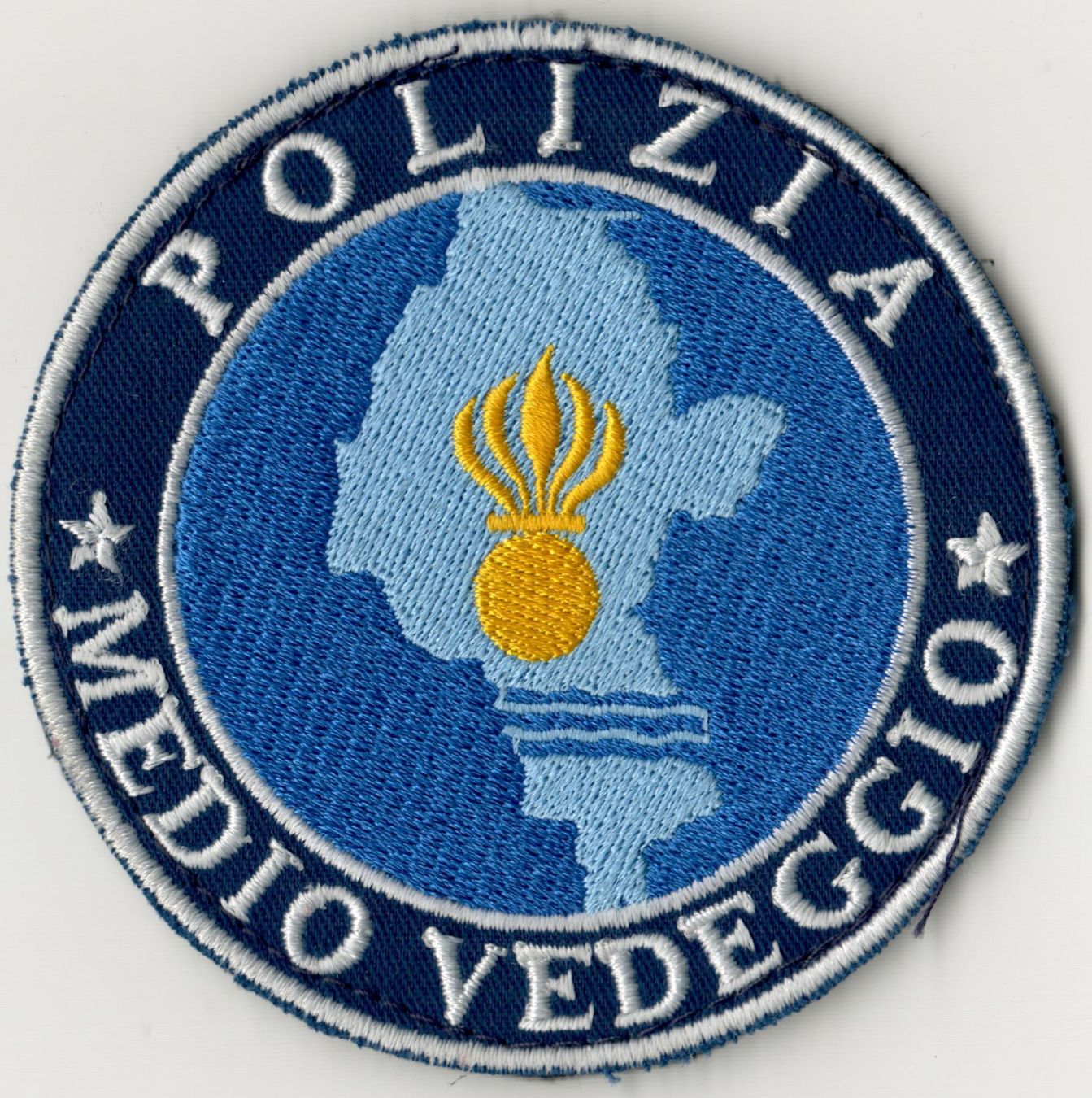 Placchette & Badge: Badge Polizia Comunale Medio Vedeggio – Usato da Caslano venduto da HyperSkyUp99