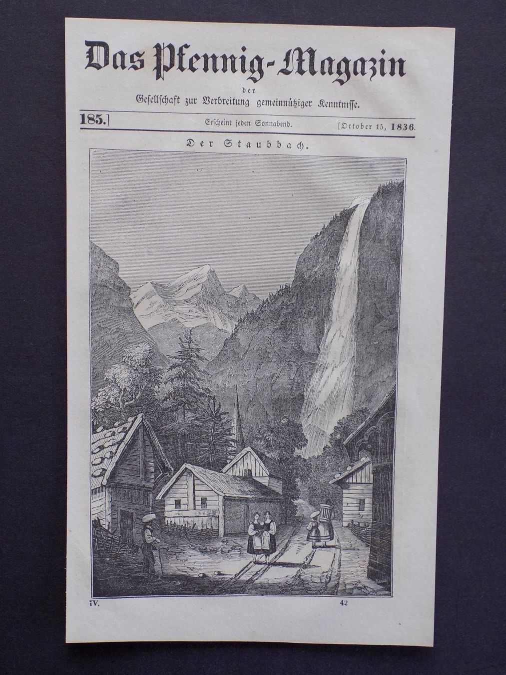Stiche: Staubbach Lauterbrunnen – Gebraucht aus Risch von Rischli15
