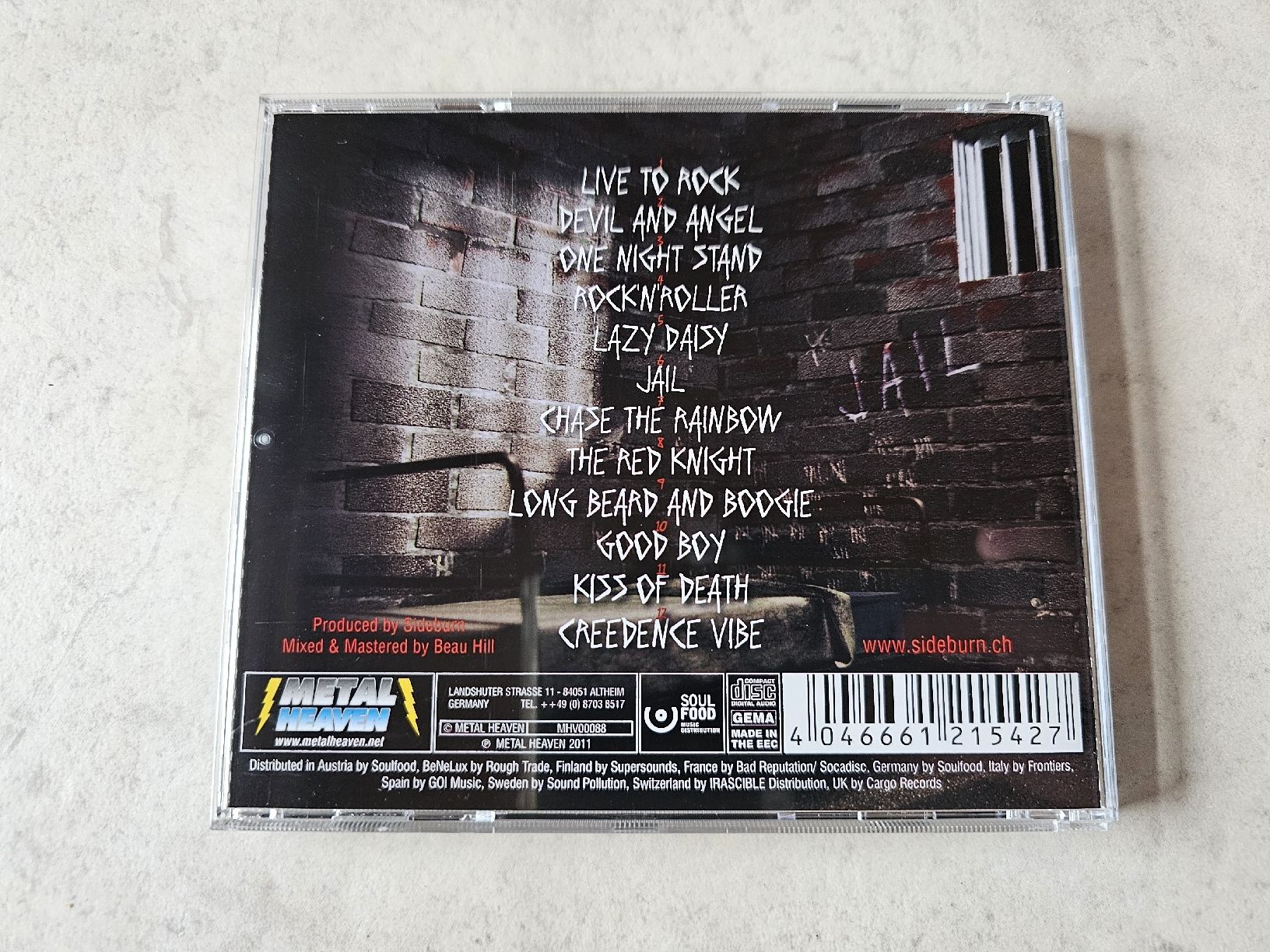 CDs: Sideburn  -  Jail – Gebraucht aus Schneisingen von backstore24 1