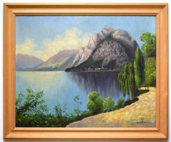 WITTORE Berglandschaft Landschaftsgemälde Ölgemälde
