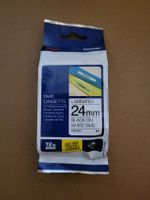 Brother Beschriftungsband 24mm Schwarz auf Weiss TZe-251 NEU