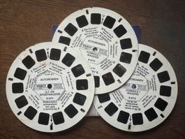 View-Master 3D: Nr. B 671 AUTORENNEN (3 Scheiben)