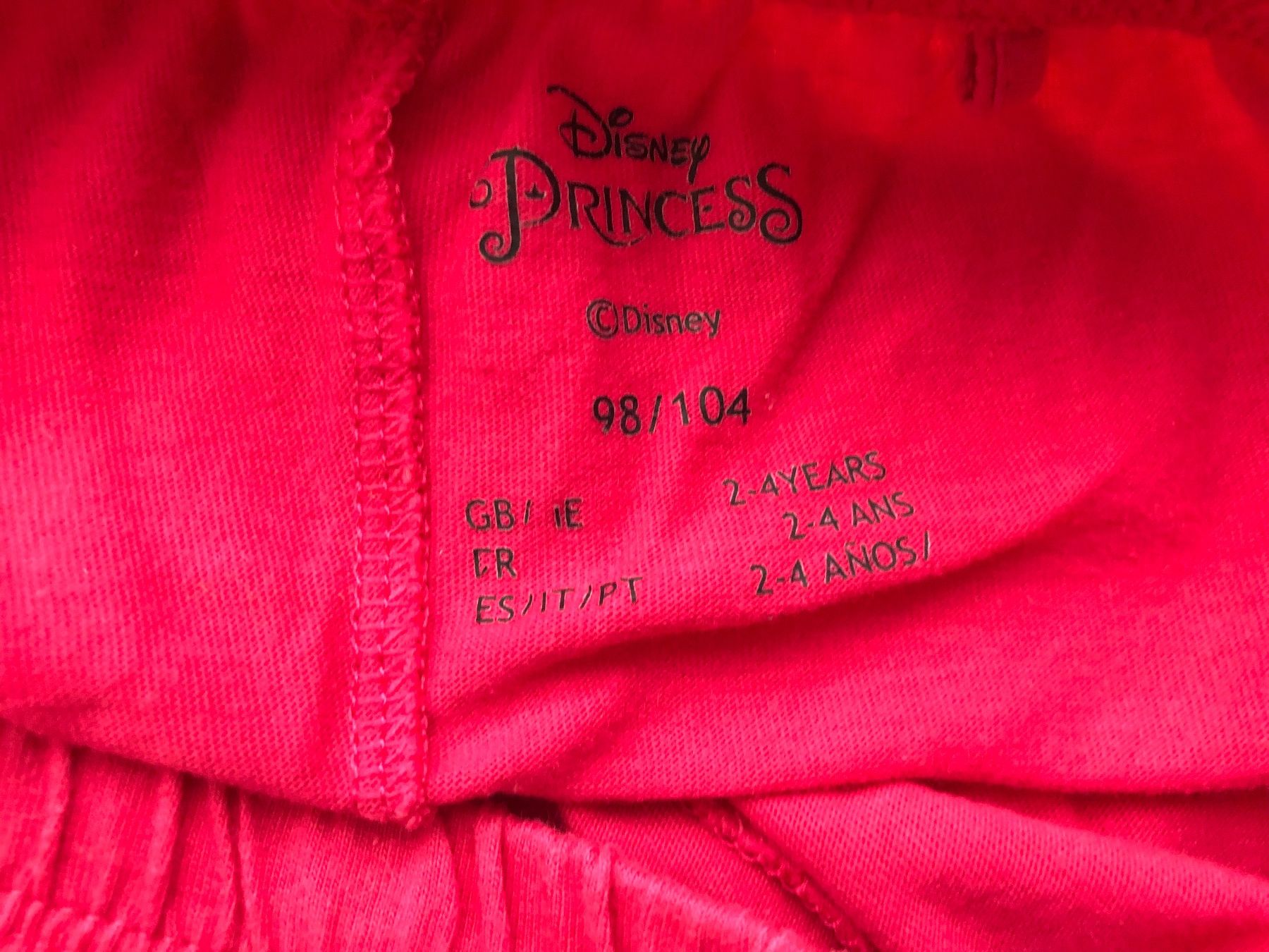 Disney Hosen: Dunkelpinke Hose, Gr. 98 – Neu (gemäss Beschreibung) aus Langnau am Albis von snla_scc9 2