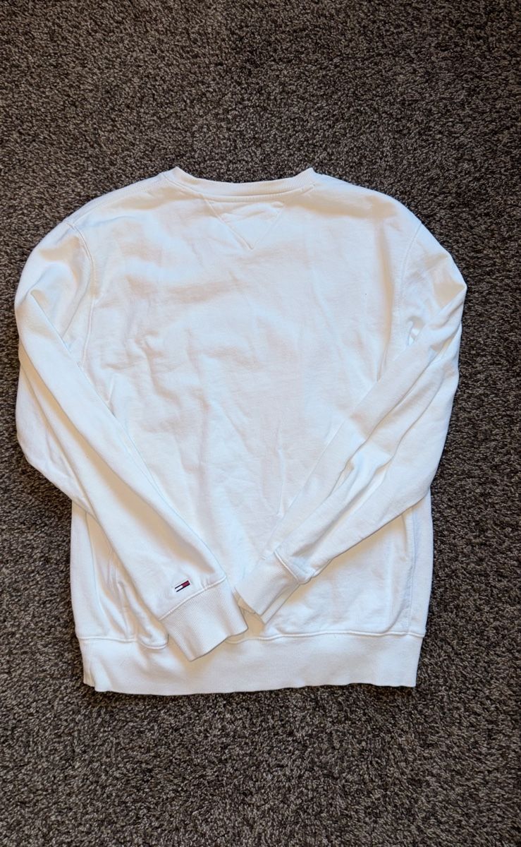 Tommy Hilfiger Maglioni & Felpe: Tommy Jeans Pullover weiss Grösse L – Usato da Itingen venduto da Milan. 2