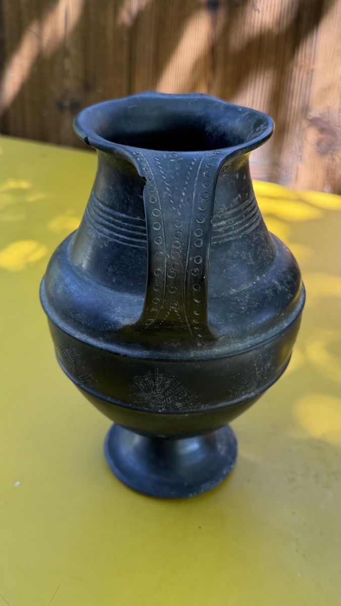 Vasi & Recipienti: Amphoriskos etruskisch Bucchero nero – Usato da Riedholz venduto da Frettchen63 2