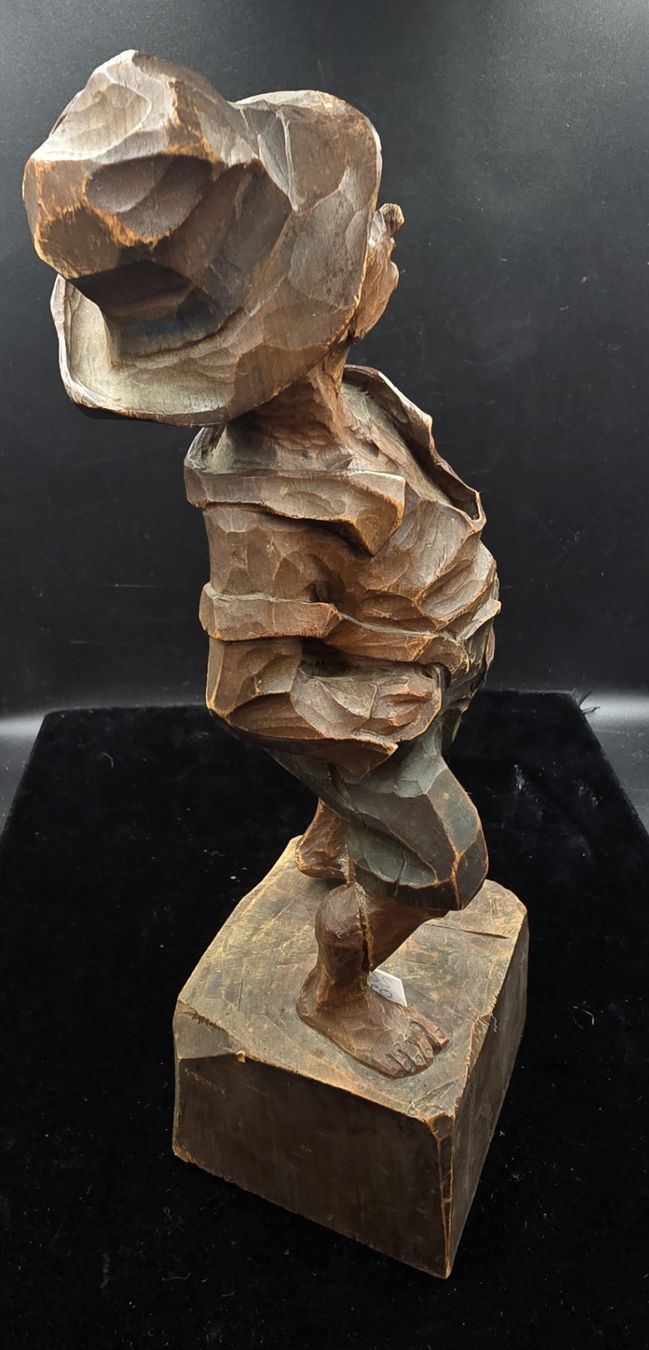 Figurines: Handgeschnitzte Figur Holz – D'occasion à Rorschacherberg par snOOpydOg11 4