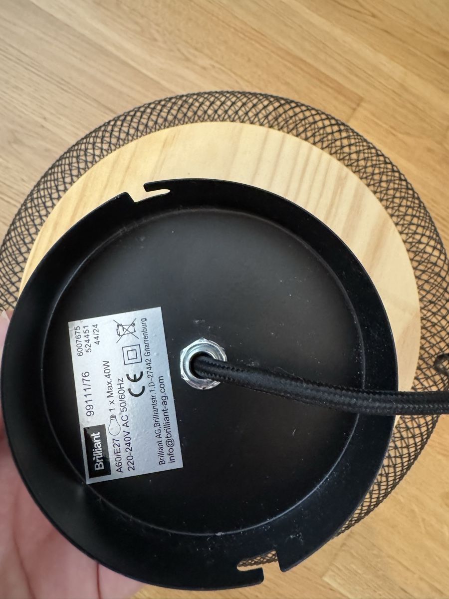 Lampadari & plafoniere: Pendelleuchte Brilliant Giada schwarz – Usato da Reinach BL venduto da uniquejules 2