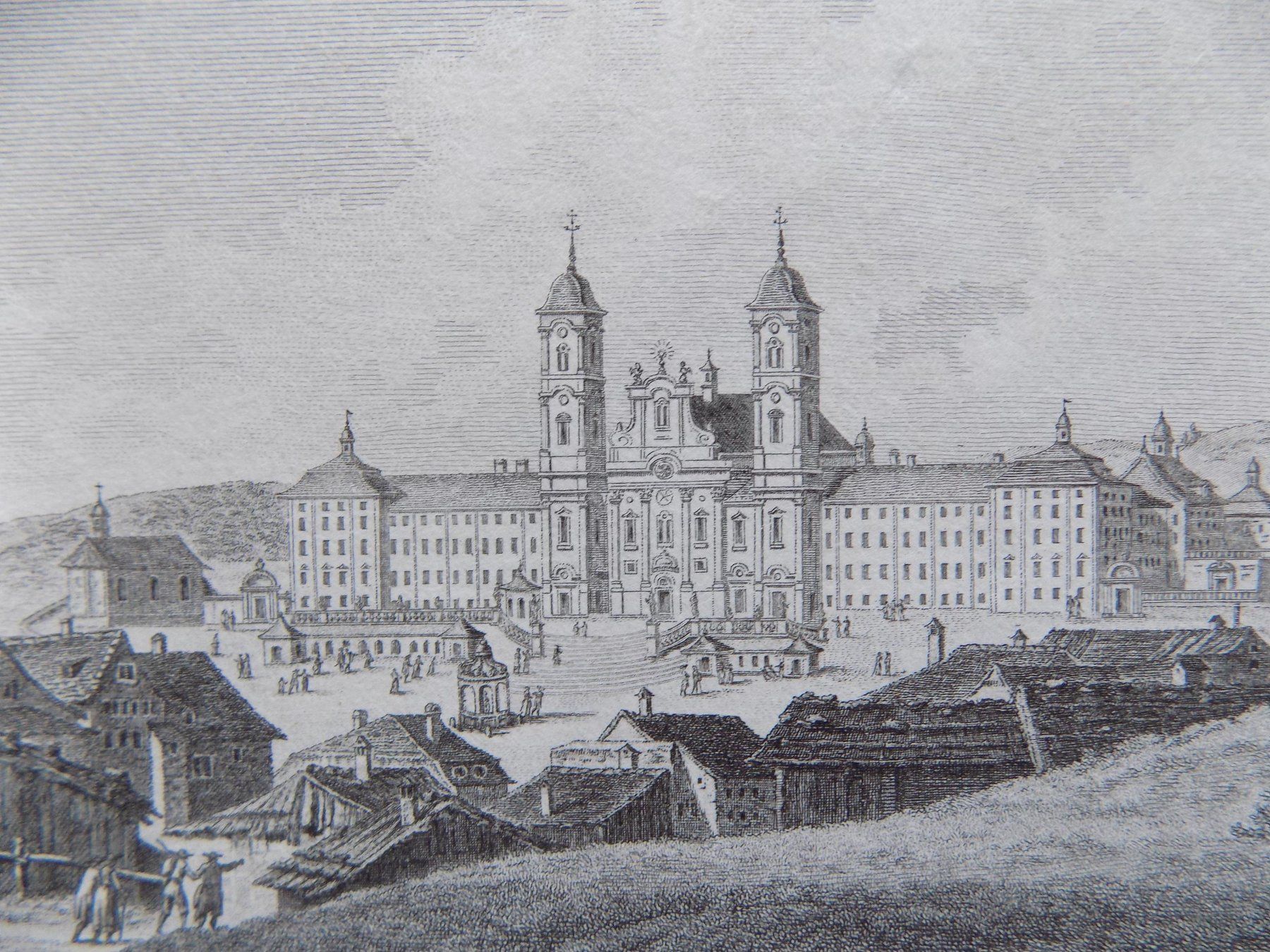 Gravures: Vue de l'abbey Einsiedeln – D'occasion à Risch par Rischli15 8