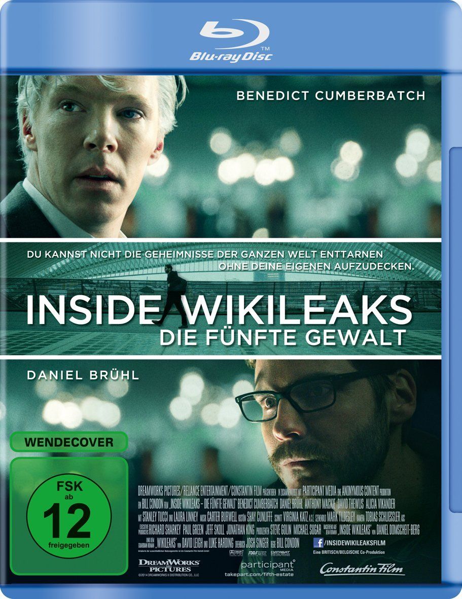 Tutti i DVDs: Inside WikiLeaks - The Fifth Estate (2013) Cumberbatch/Brühl – Nuovo (secondo la descrizione) da Volketswil venduto da cinephilia