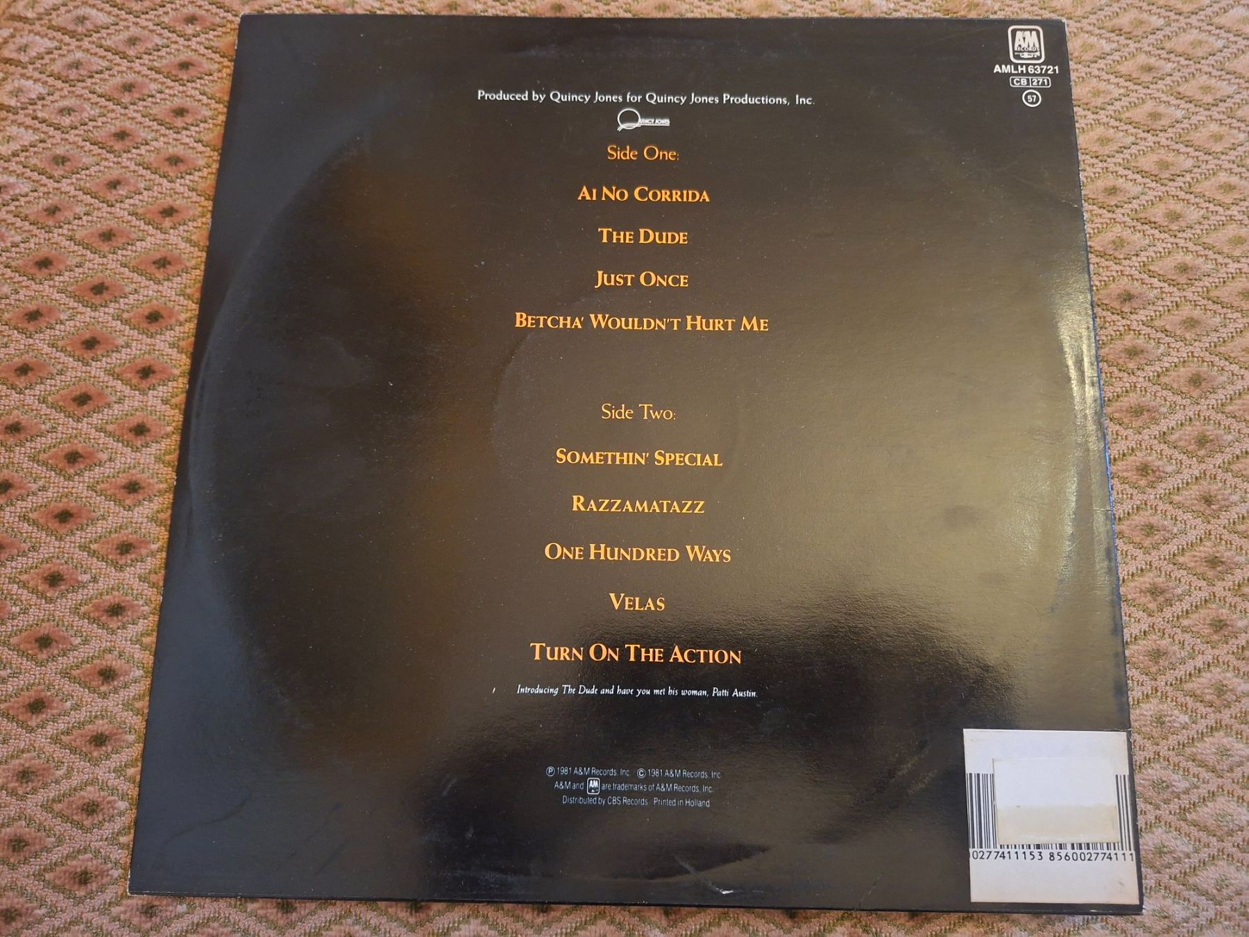 Dischi in vinile: Quincy Jones - The Dude – Usato da Bernex venduto da Wannabehasbeen01 2