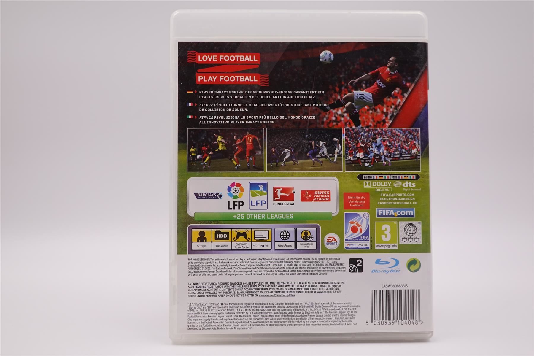 Sony Spiele: FIFA 12 (PS3) – Gebraucht aus Herisau von ZelliZone 1