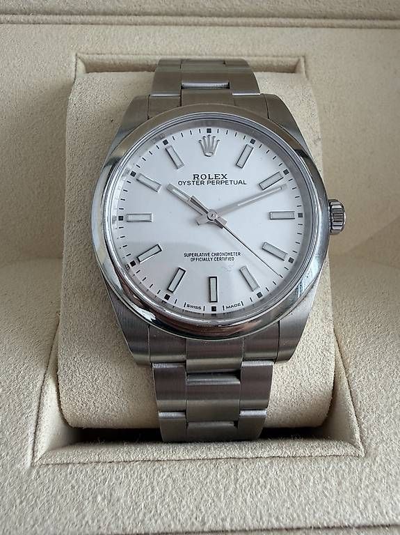 Rolex Uhren: Rolex Oyster Perpetual 39 – Gebraucht aus Zürich von timeio-swapwatch