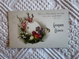 Ansichtskarte, gesegnete Ostern, ungelaufen