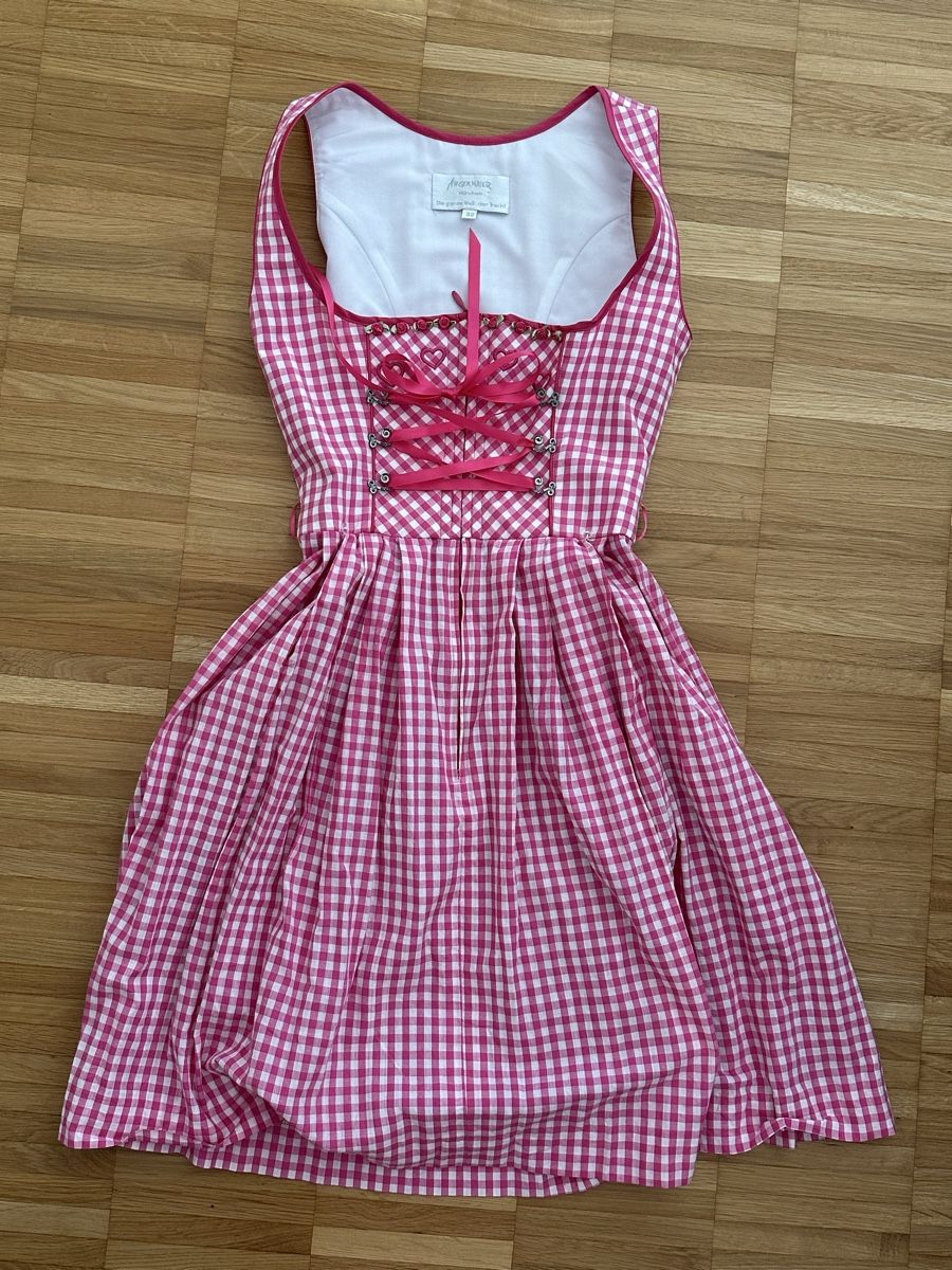 Vestiti: Dirndl von Angermaier München pink Grösse 32 – Nuovo (secondo la descrizione) da Sissach venduto da Schiwi89 1