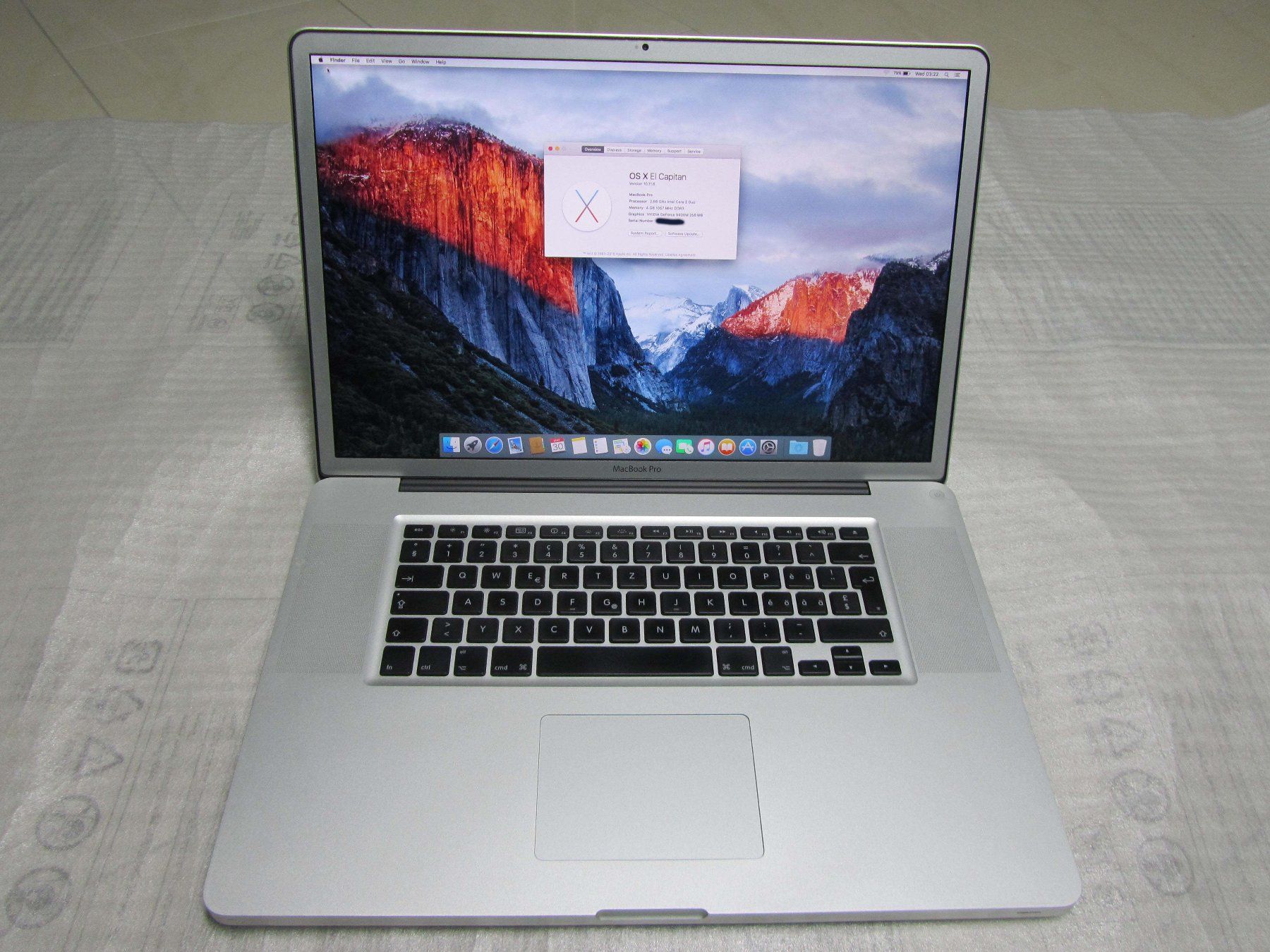 Apple Notebook: MacBook Pro 17"- A1297 – Usato da moosseedorf venduto da RTN10 2