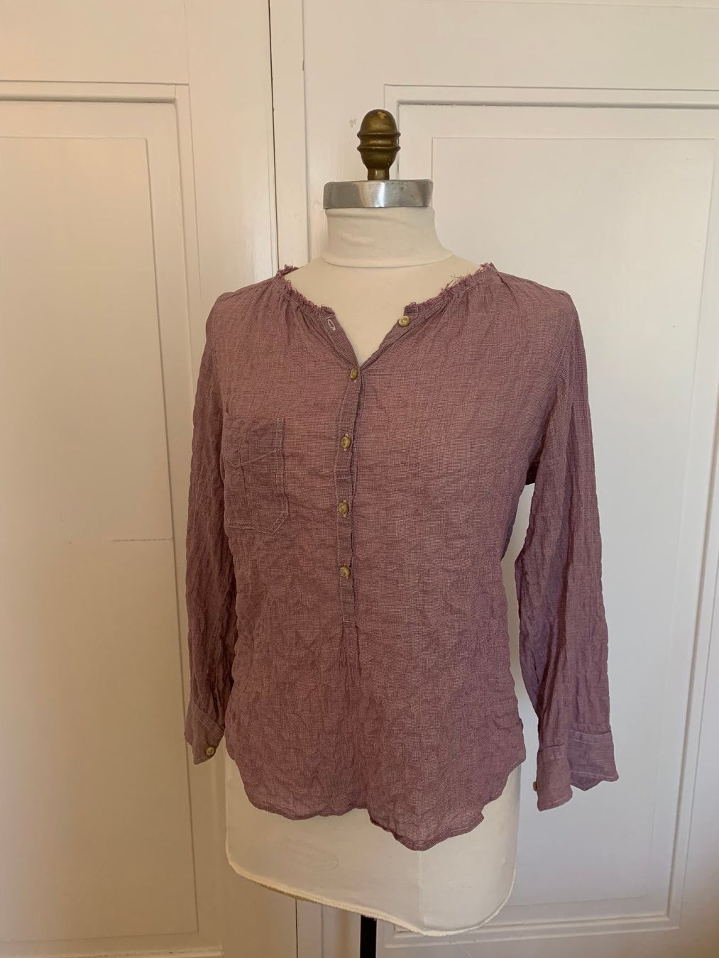 Isabel Marant Camicette: Isabel Marant Bluse Gr. 36 flieder Baumwolle – Usato da Thun venduto da Crown7