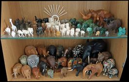 Grosse TIERFIGUREN-SAMMLUNG (viele Elefanten)