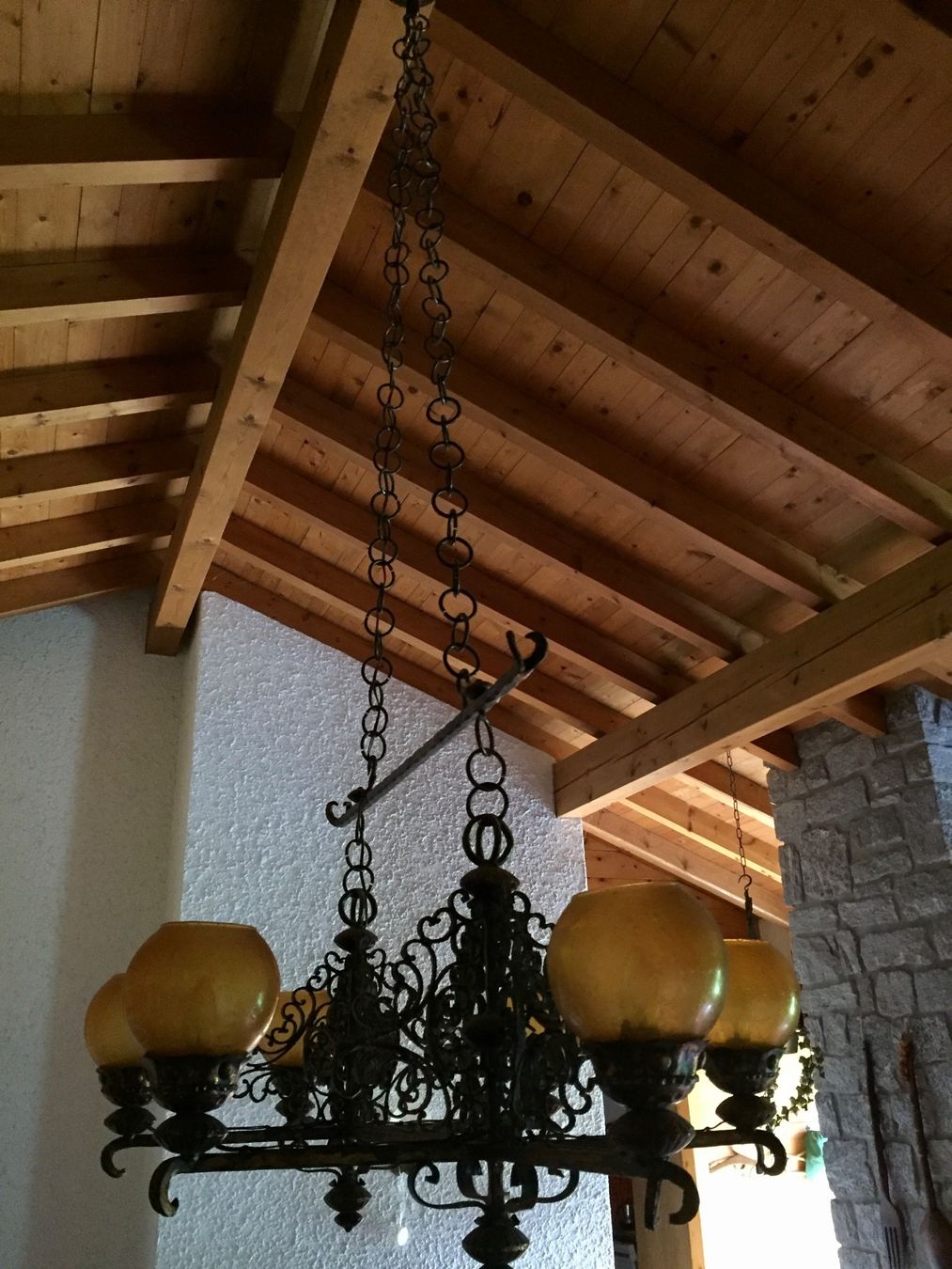 Lampadari & plafoniere: GRANDE LAMPADARIO IN RAME/FERRO BATTUTO – Usato da Bellinzona venduto da dan_dk5g 4