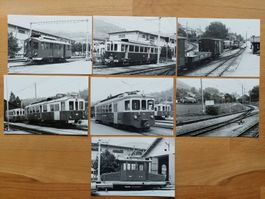 Alte orig. Fotos Bahn CEV Vevey