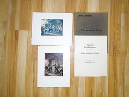 S. FREUDENBERGER - 10 kolorierte Stiche / Schweizer Künstler